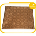 DK Brown BAZIN SHADDA 100% Polyester Stoff Jacquard afrikanischen Brokat Kleidung billige Kleider